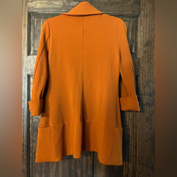 Frenchmauve Orange Open Front Jacket - Picture 2 of 3